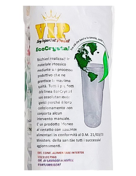 vip 30 bicchieri tumbler trasparenti in pp - 355ml - aperitivo - cocktail: tuttocasashop.live: carta & monouso