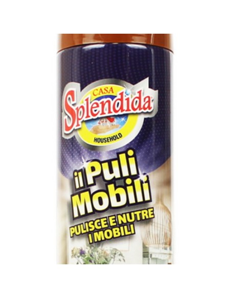 splendida il pulimobili spray - 300ml - pulisce e lucida i mobili: tuttocasashop.live: pulizia e cura della casa