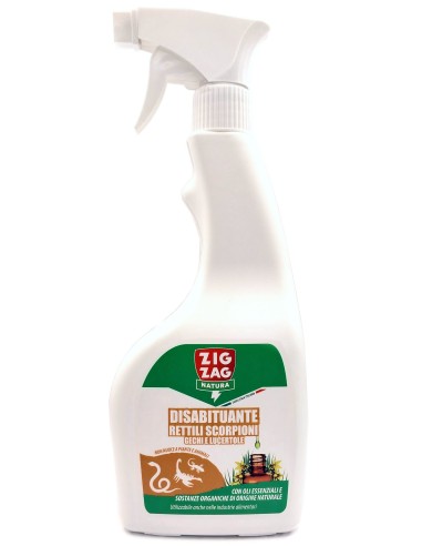 zig zag disabituante per rettili scorpioni gechi e lucertole - spray 750ml: tuttocasashop.live: pulizia e cura della casa