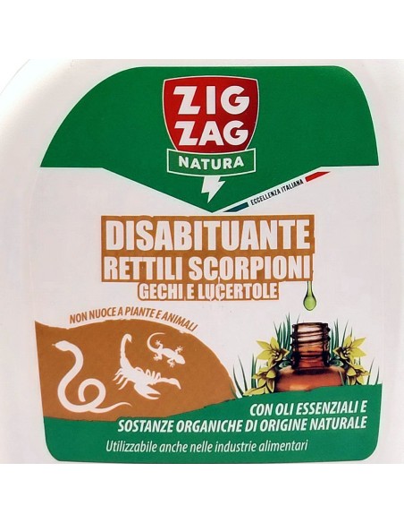 zig zag disabituante per rettili scorpioni gechi e lucertole - spray 750ml: tuttocasashop.live: pulizia e cura della casa