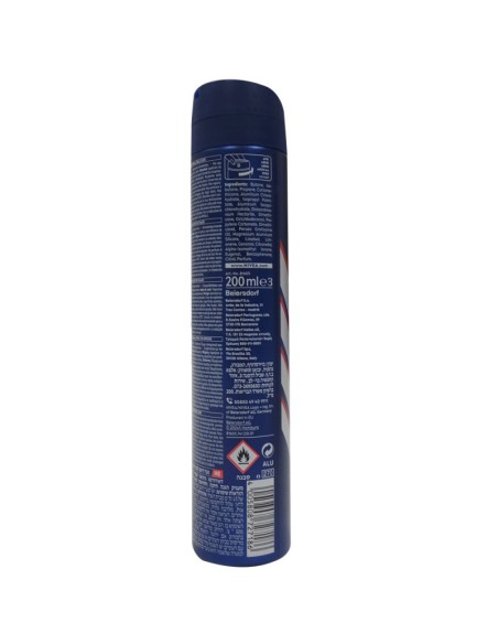 nivea deodorante spray formato maxi 200ml - for men - dry impact active: tuttocasashop.live: igiene e cura della persona