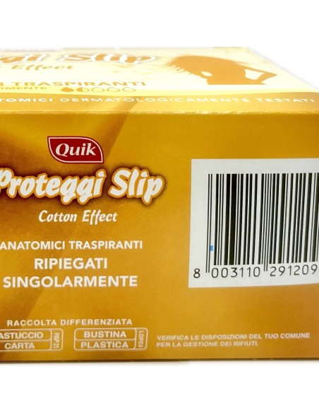 quik 40 assorbenti proteggislip anatomici - ripiegati: tuttocasashop.live: igiene e cura della persona