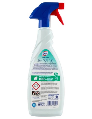 smac detergente spray con erogatore - 750ml - sgrassatore profumato lavanda: tuttocasashop.live: pulizia e cura della casa