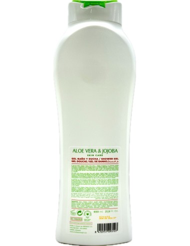 tulipan negro bagnoschiuma - 650ml - aloe vera & jojoba: tuttocasashop.live: igiene e cura della persona