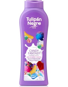 tulipan negro bagnoschiuma - 650ml - candy fantasy - dolce idratazione: tuttocasashop.live: igiene e cura della persona