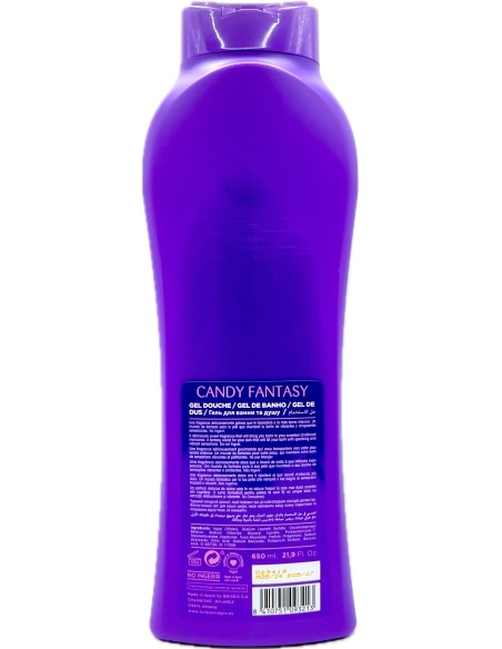 tulipan negro bagnoschiuma - 650ml - candy fantasy - dolce idratazione: tuttocasashop.live: igiene e cura della persona
