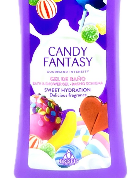 tulipan negro bagnoschiuma - 650ml - candy fantasy - dolce idratazione: tuttocasashop.live: igiene e cura della persona