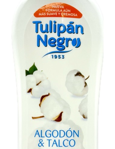 tulipan negro bagnoschiuma 650ml - cotone e talco - idratazione e morbidezza: tuttocasashop.live: igiene e cura della persona
