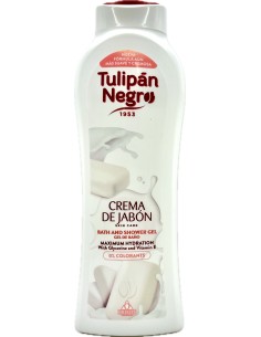 tulipan negro bagnoschiuma - 650ml - crema di sapone - massima idratazione: tuttocasashop.live: igiene e cura della persona