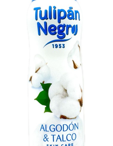 tulipan negro deodorante spray - 200ml - cotone e talco: tuttocasashop.live: igiene e cura della persona
