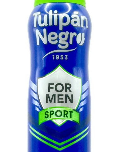 tulipan negro deodorante spray - 200ml - for men - sport: tuttocasashop.live: igiene e cura della persona