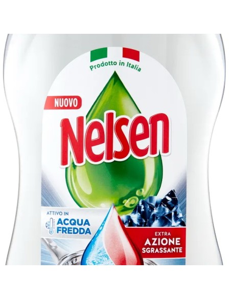 nelsen detersivo per piatti - 850ml - carboni attivi: tuttocasashop.live: pulizia e cura della casa