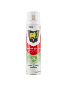 raid essentials insetticida scarafaggi e formiche - 400ml - a base vegetale: tuttocasashop.live: pulizia e cura della casa