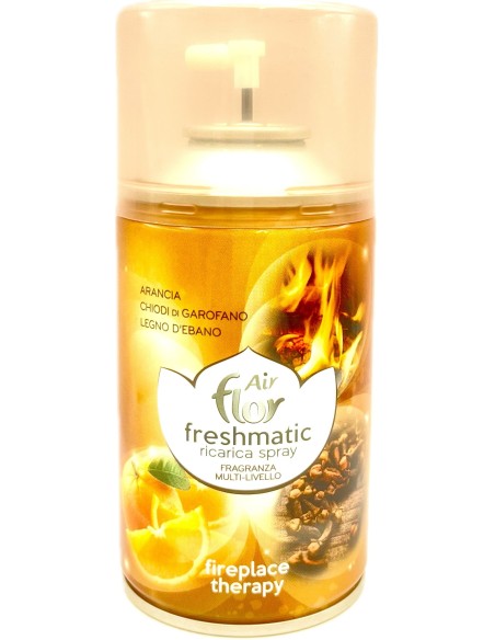 air flor ricarica deodorante per diffusore automatico 250ml - fireplace: tuttocasashop.live: pulizia e cura della casa