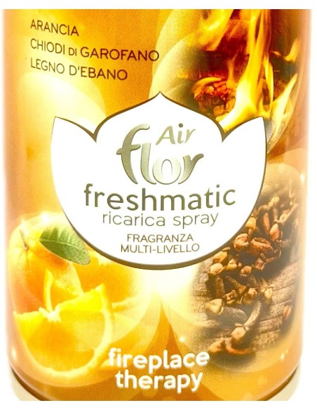 air flor ricarica deodorante per diffusore automatico 250ml - fireplace: tuttocasashop.live: pulizia e cura della casa