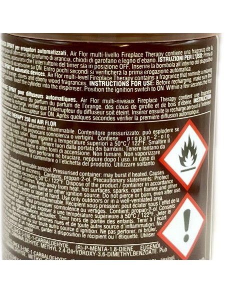 air flor ricarica deodorante per diffusore automatico 250ml - fireplace: tuttocasashop.live: pulizia e cura della casa