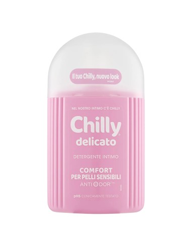 chilly detergente intimo 200ml - delicato - pelli sensibili - antiodor: tuttocasashop.live: igiene e cura della persona