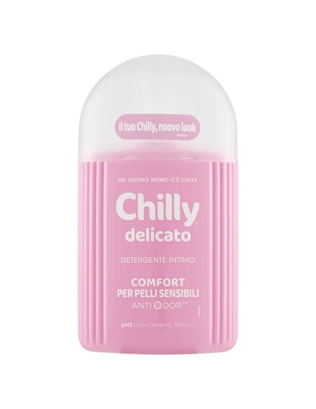chilly detergente intimo 200ml - delicato - pelli sensibili - antiodor: tuttocasashop.live: igiene e cura della persona