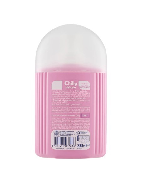 chilly detergente intimo 200ml - delicato - pelli sensibili - antiodor: tuttocasashop.live: igiene e cura della persona