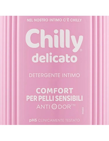 chilly detergente intimo 200ml - delicato - pelli sensibili - antiodor: tuttocasashop.live: igiene e cura della persona