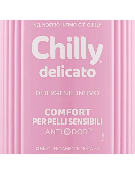 chilly detergente intimo 200ml - delicato - pelli sensibili - antiodor: tuttocasashop.live: igiene e cura della persona