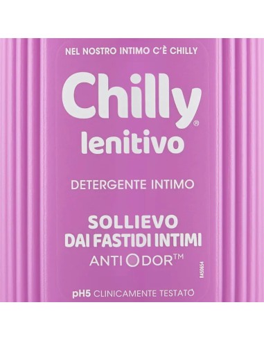 chilly detergente intimo 200ml - lenitivo - sollievo dai fastidi intimi: tuttocasashop.live: igiene e cura della persona