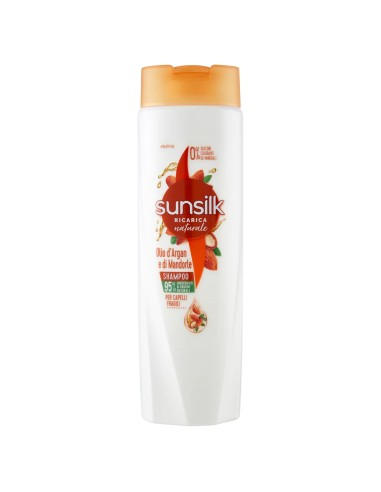 sunsilk shampoo 250ml - olio di argan e di mandorle - capelli fragili: tuttocasashop.live: igiene e cura della persona