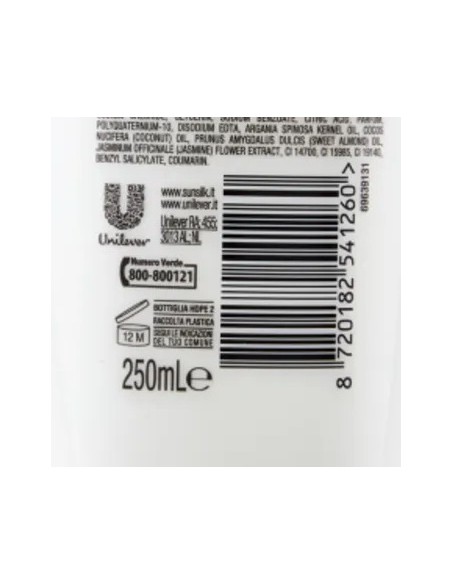 sunsilk shampoo 250ml - olio di argan e di mandorle - capelli fragili: tuttocasashop.live: igiene e cura della persona