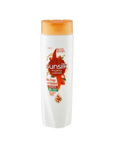 sunsilk shampoo 250ml - olio di argan e di mandorle - capelli fragili: tuttocasashop.live: igiene e cura della persona