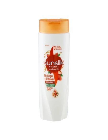 sunsilk shampoo 250ml - olio di argan e di mandorle - capelli fragili: tuttocasashop.live: igiene e cura della persona