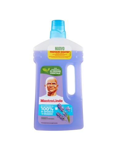 mastro lindo detergente liquido pavimenti - 950ml - al profumo di lavanda: tuttocasashop.live: pulizia e cura della casa