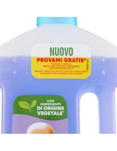 mastro lindo detergente liquido pavimenti - 950ml - al profumo di lavanda: tuttocasashop.live: pulizia e cura della casa