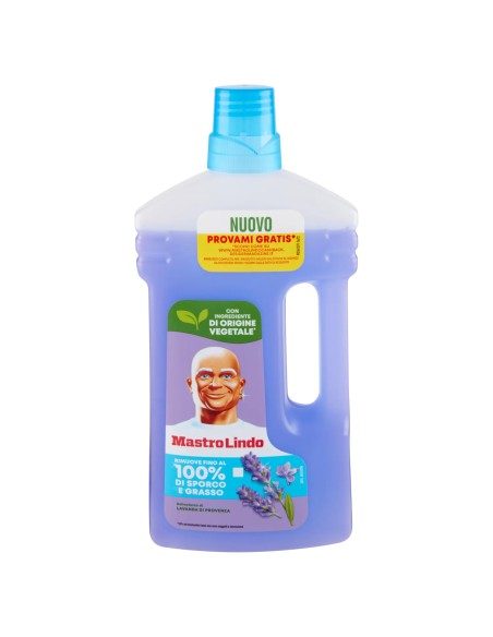 mastro lindo detergente liquido pavimenti - 950ml - al profumo di lavanda: tuttocasashop.live: pulizia e cura della casa