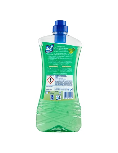 ace pavimenti igienizzante - 1 litro - lime e menta: tuttocasashop.live: pulizia e cura della casa