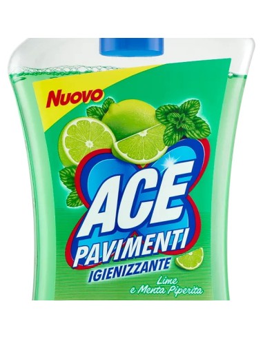 ace pavimenti igienizzante - 1 litro - lime e menta: tuttocasashop.live: pulizia e cura della casa