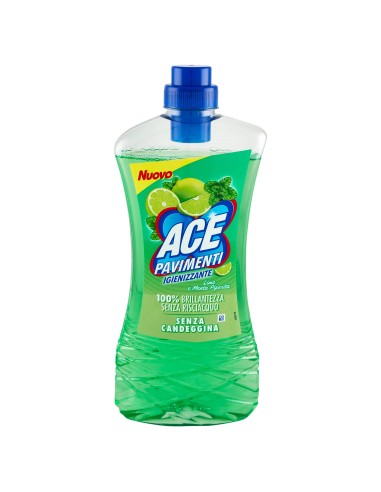 ace pavimenti igienizzante - 1 litro - lime e menta: tuttocasashop.live: pulizia e cura della casa