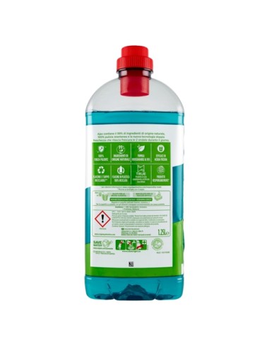 ajax pavimenti detergente liquido - 1250ml - expel - anche superfici esterne: tuttocasashop.live: pulizia e cura della casa