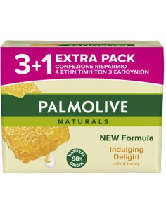 palmolive saponetta - 90 grammi - 4 pezzi - miele: tuttocasashop.live: igiene e cura della persona