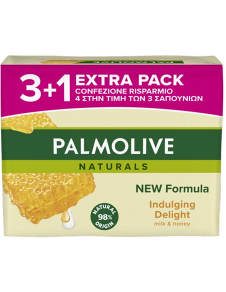 palmolive saponetta - 90 grammi - 4 pezzi - miele: tuttocasashop.live: igiene e cura della persona