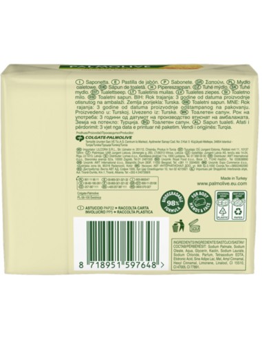 palmolive saponetta - 90 grammi - 4 pezzi - miele: tuttocasashop.live: igiene e cura della persona
