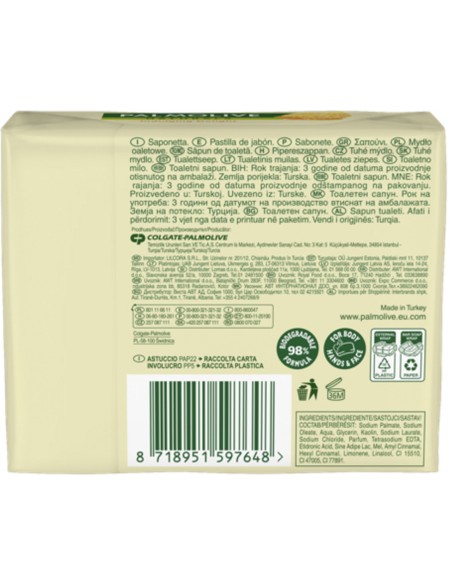 palmolive saponetta - 90 grammi - 4 pezzi - miele: tuttocasashop.live: igiene e cura della persona