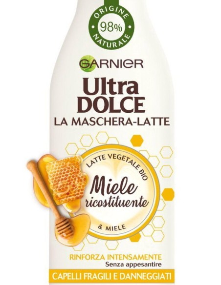 ultra dolce la maschera latte - 250ml - miele - ricostituente: tuttocasashop.live: igiene e cura della persona