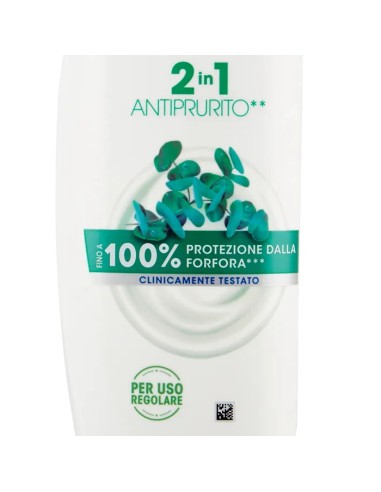 head & shoulders shampoo e balsamo 2in1 250ml - antiprurito: tuttocasashop.live: igiene e cura della persona