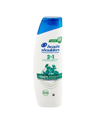 head & shoulders shampoo e balsamo 2in1 250ml - antiprurito: tuttocasashop.live: igiene e cura della persona
