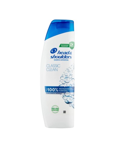 head & shoulders shampoo antiforfora 250ml - classic clean: tuttocasashop.live: igiene e cura della persona
