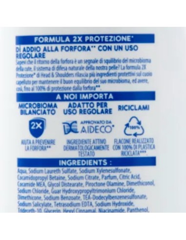 head & shoulders shampoo antiforfora 250ml - apple fresh - mela verde: tuttocasashop.live: igiene e cura della persona