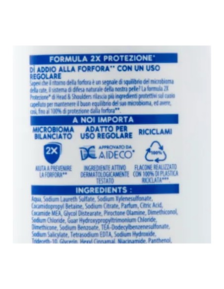 head & shoulders shampoo antiforfora 250ml - apple fresh - mela verde: tuttocasashop.live: igiene e cura della persona