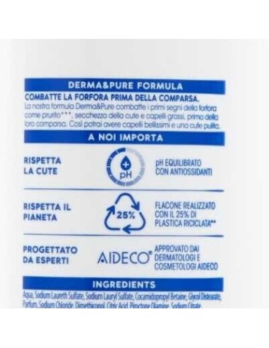 head & shoulders shampoo antiforfora 250ml - nutriente: tuttocasashop.live: igiene e cura della persona