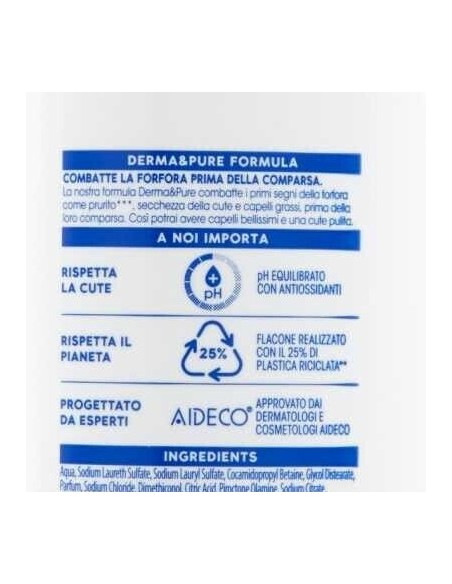 head & shoulders shampoo antiforfora 250ml - nutriente: tuttocasashop.live: igiene e cura della persona
