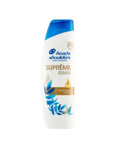 head & shoulders shampoo antiforfora 250ml - supreme idrata - argan e cocco: tuttocasashop.live: igiene e cura della persona
